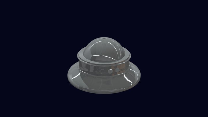 UFO / Spaceship 3D Model
