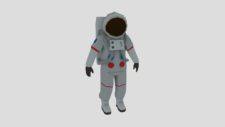 Astronaunt 3D Model