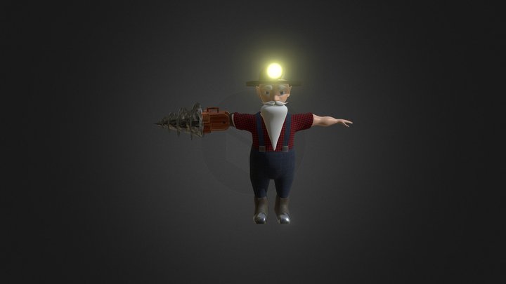 This is not a Drill - Miner 3D Model