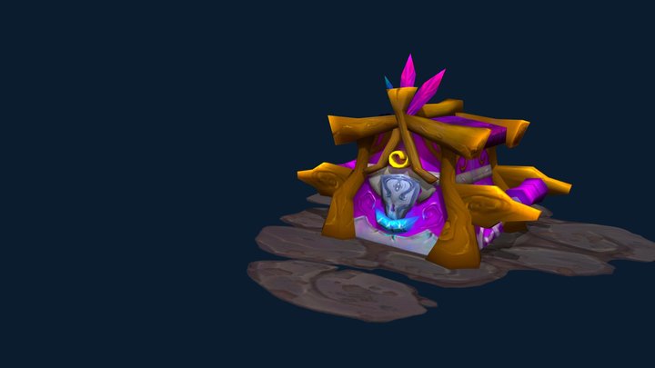 WarChest - Game Art Fundamentals by Maya Musova 3D Model