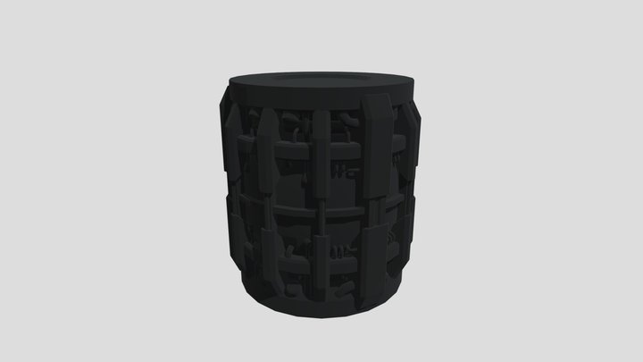 Modular Fusion Reactor 3D Model