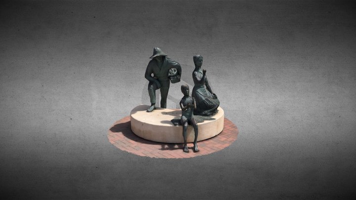 Statue Moraira 3D Model
