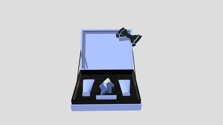 BOITE PARFUM 3D Model