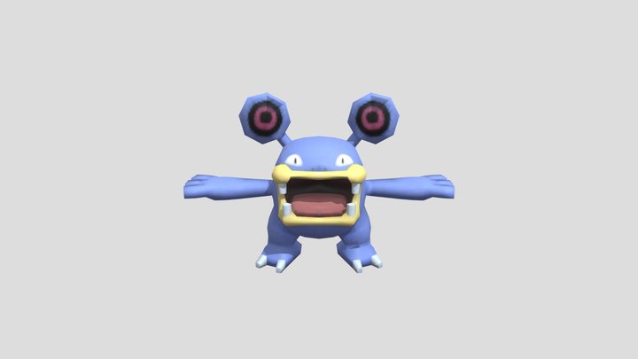 Loudred 3D Model