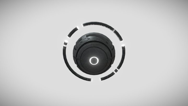 Stone Sphere Artifact 3D Model