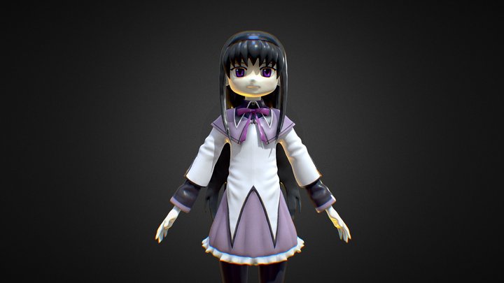 Akemi Homura 3D Model
