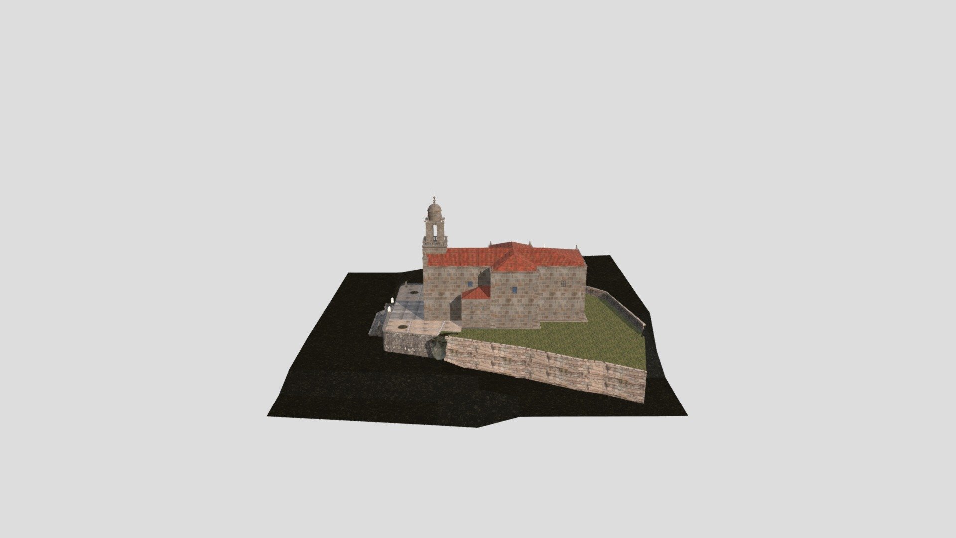 Church of Santa María de Arbo - 3D model by ParadaMarcos [5cfa79e ...