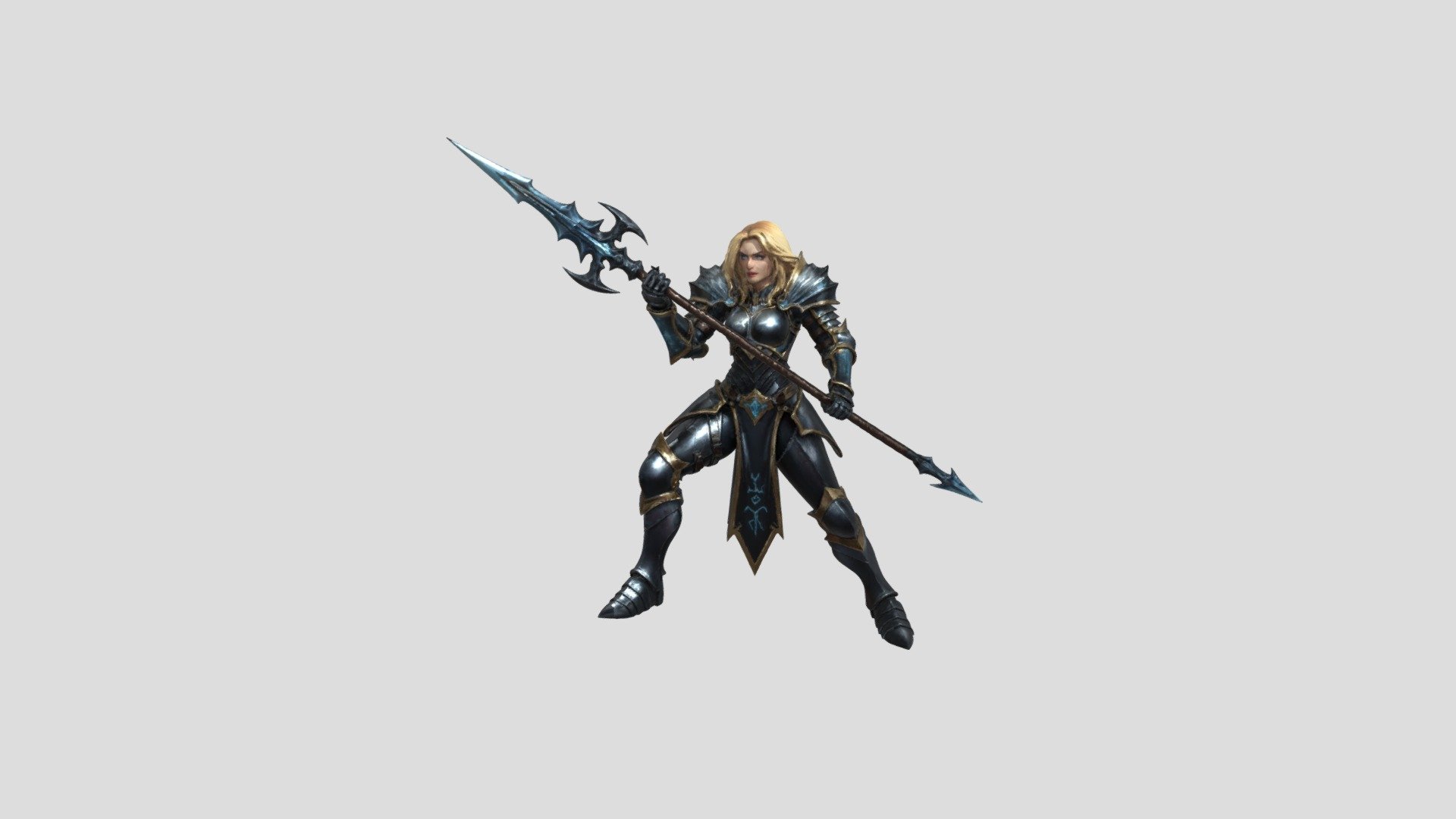 Stormblade Valkyrie - 3D model by stainedglasslee [5cfb991] - Sketchfab