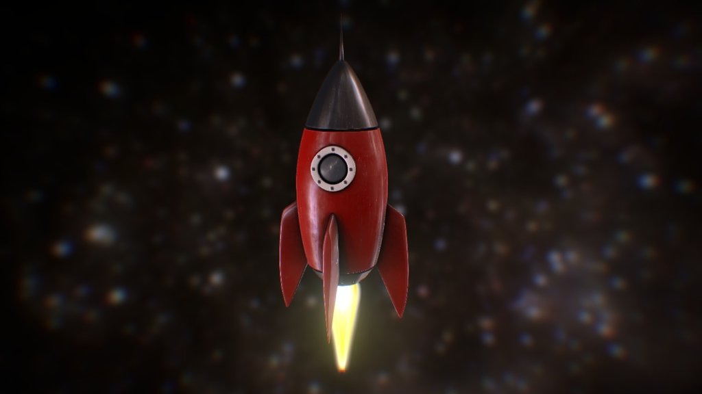 Rocket - 3D model by Sirius (@sirius250) .
