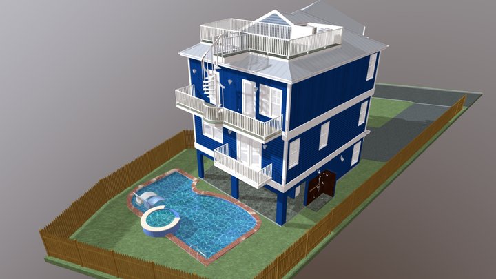 Vacation Home Revision 6 3D Model