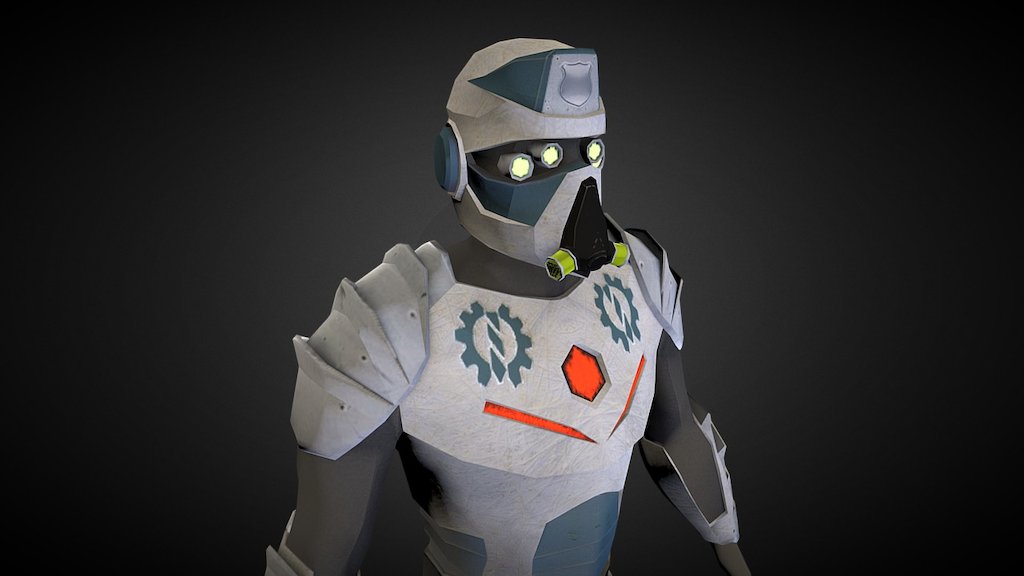 Futuristic guard