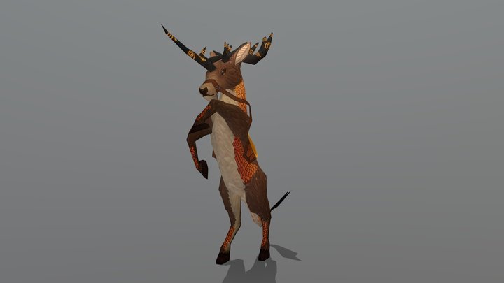Kirin Mount. 3D Model