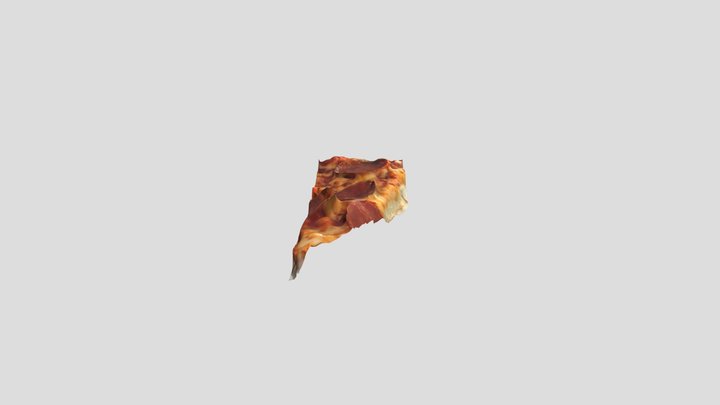 Pizza slice 3D Model