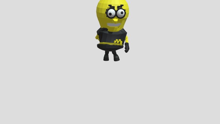 Minion Farm Doing The Dancing Twerk 3D Model