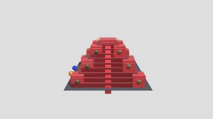 Esferas en sociedad 3D Model