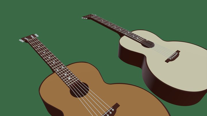 Guitars 3D Model