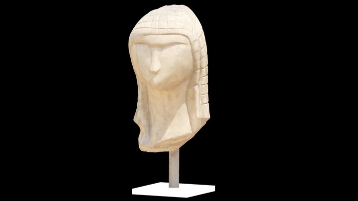 La Dame à la Capuche ou Dame de Brassempouy 3D Model