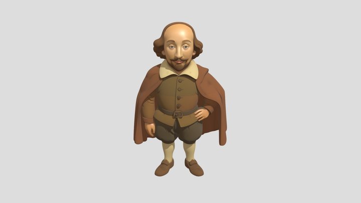 Shakespeare 3D Model