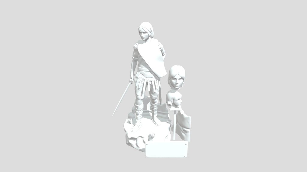 Wander - Shadow of the Colossus 3D Figure
