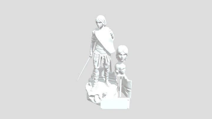 Wander - Shadow of the Colossus 3D Figure