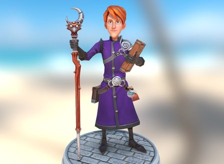 Mage 3D Model