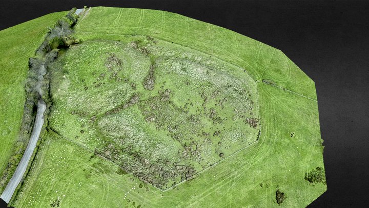 Corfe Rings 3D Model