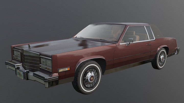 1979-1985 Cadillac Eldorado 3D Model