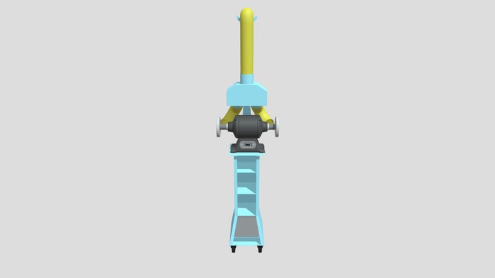 Bench Grinding Table 3D Model