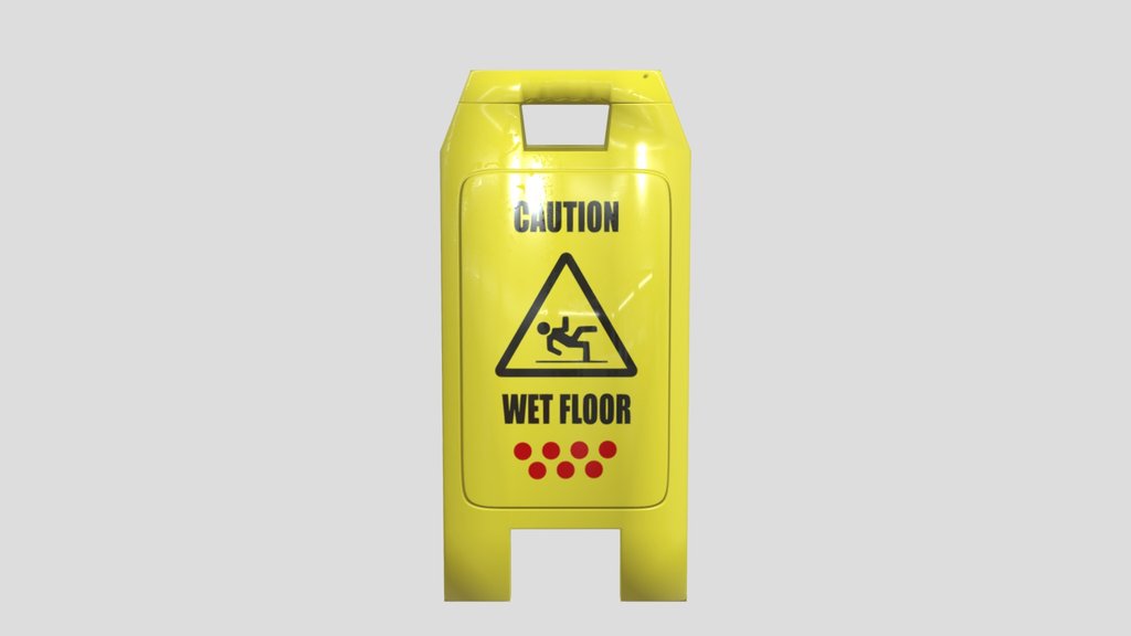 Wet Floor Sign 01