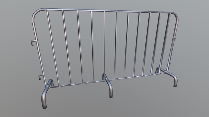 Grade de Contenção 3D Model
