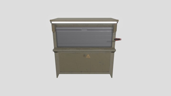 Weapon Drawer 3D Model