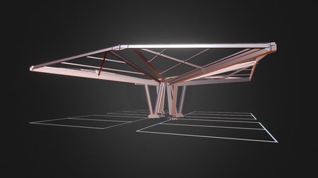 Progettazione - Parcheggio 3D Model