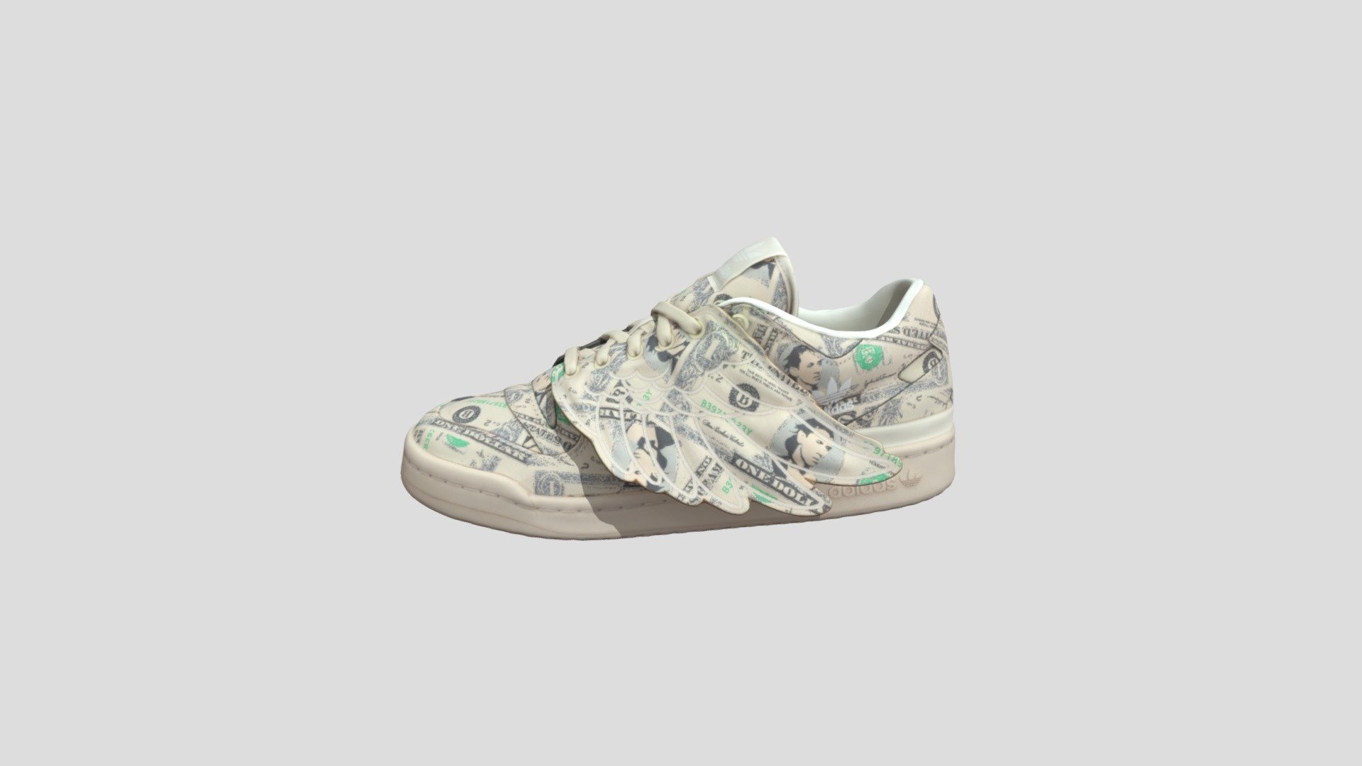 adidas forum wings 1.0 money x jeremy scott