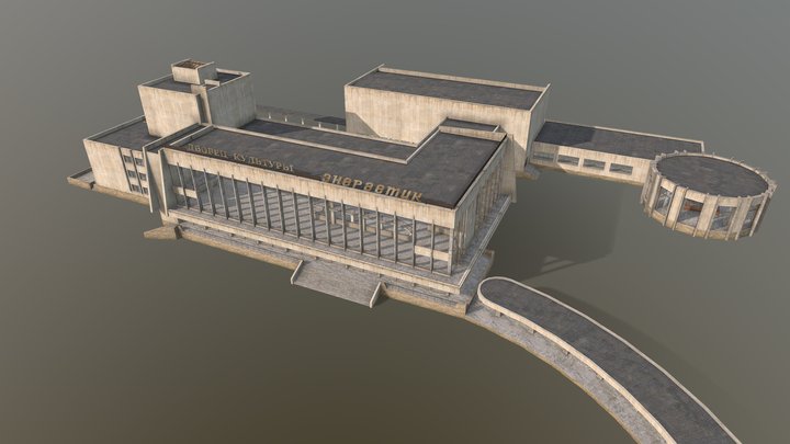Prypiat Cultural Center 3D Model