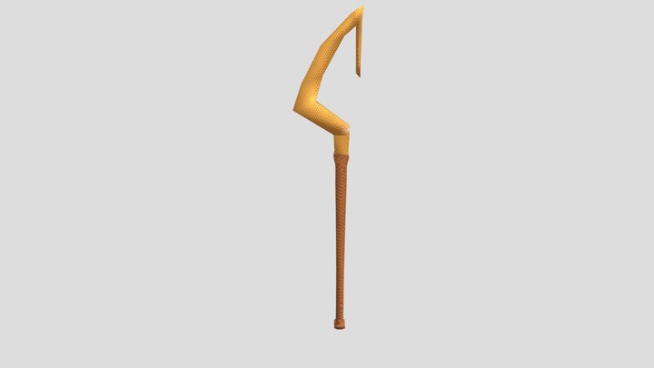 Sly Cooper Cane - Project 3c 3D Model