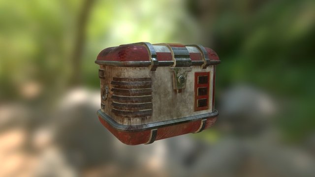 Fallout Chest 3D Model