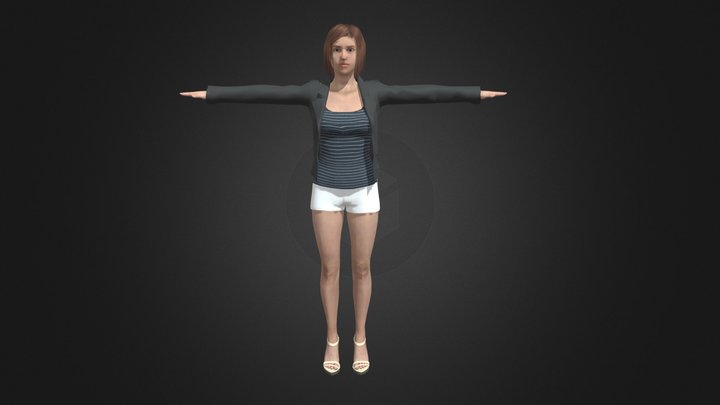 Girl - Free Downlead 3D Model