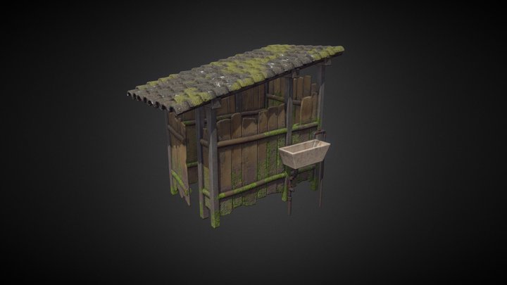 Outhouse 3D Model