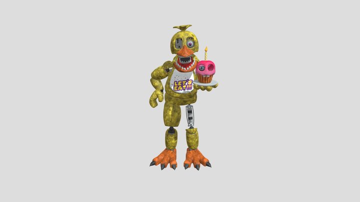 TAF: 1983 Decommissioned Chica 3D Model
