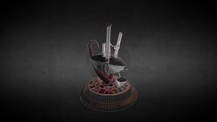 We're All Mad Down Here 3D Model