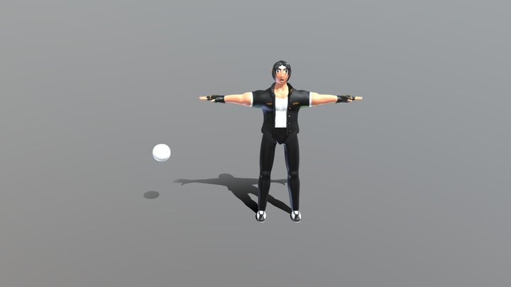 Kyo Kusanagi 1 3D Model