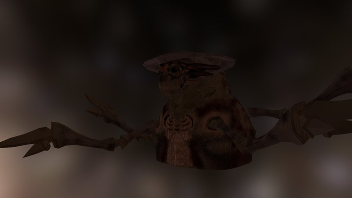 Death of Pilot 3D Model