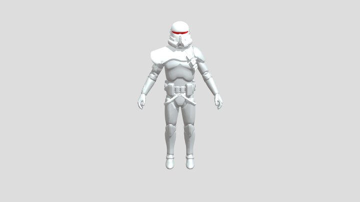 Purge trooper (not evil) 3D Model
