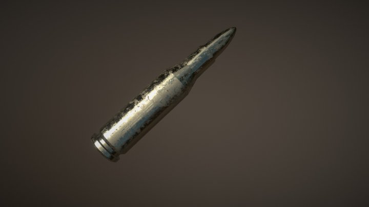 Bullet 3D Model
