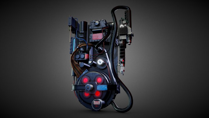 Proton Pack - Ghostbusters 2 3D Model