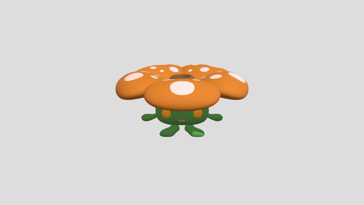 Shiny Vileplume 3D Model