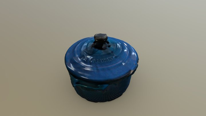 Salt pot 3D Model