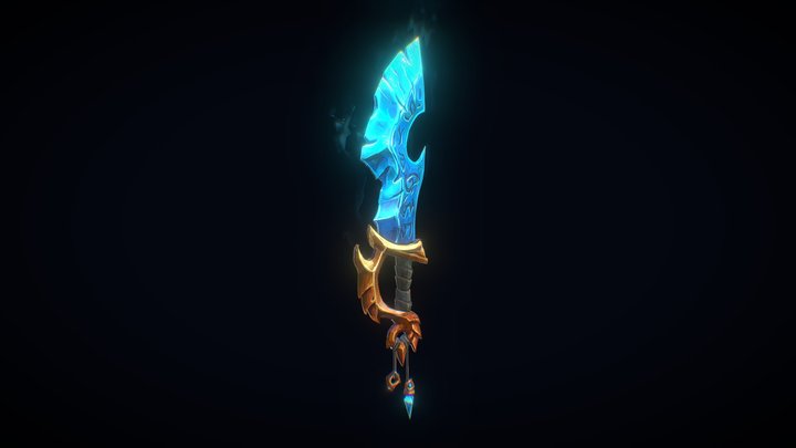 Magic Blade 3D Model