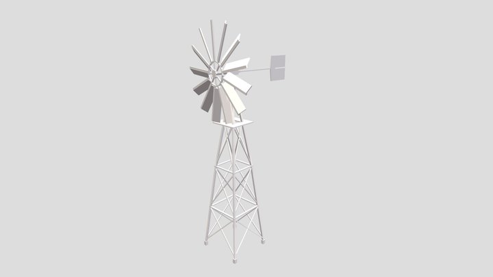 Windpump - WIP 3D Model