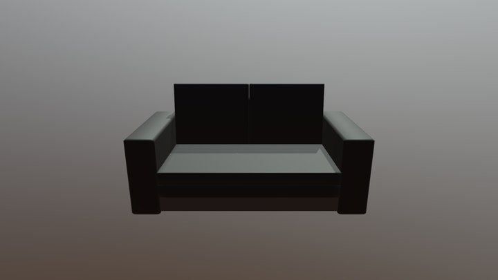 Sofa M 3D Model